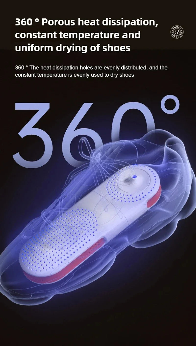 Shoe Dryer Household Shoe Dryer Sterilization Dryer Dormitory Shoe Dryer Portable Shoe Dryer Deodorization Rapid Drying 2026
