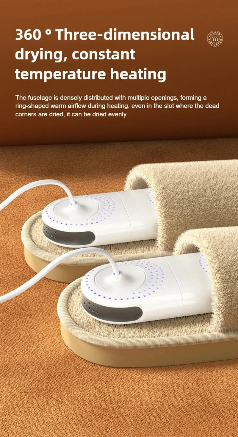 Shoe Dryer Household Shoe Dryer Sterilization Dryer Dormitory Shoe Dryer Portable Shoe Dryer Deodorization Rapid Drying 2026