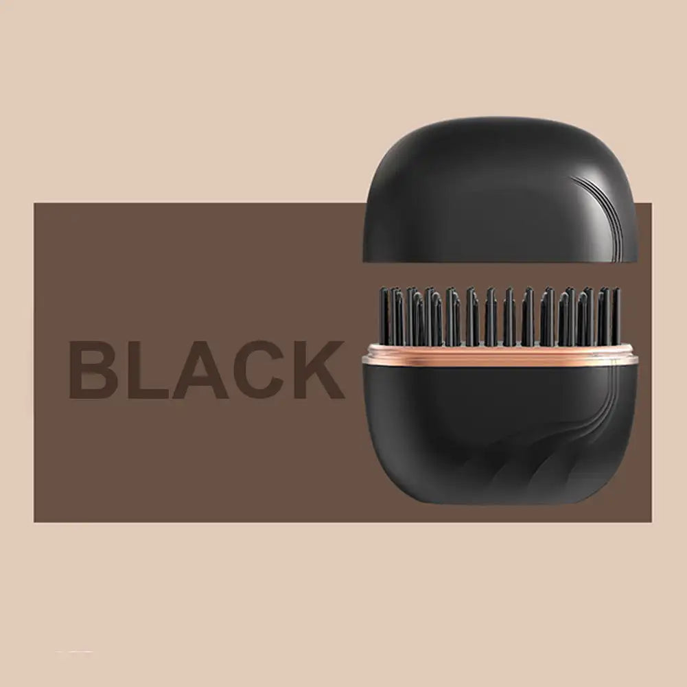 SmoothGo Styler Rechargeable mini hair straightener comb for effortless styling anywhere.