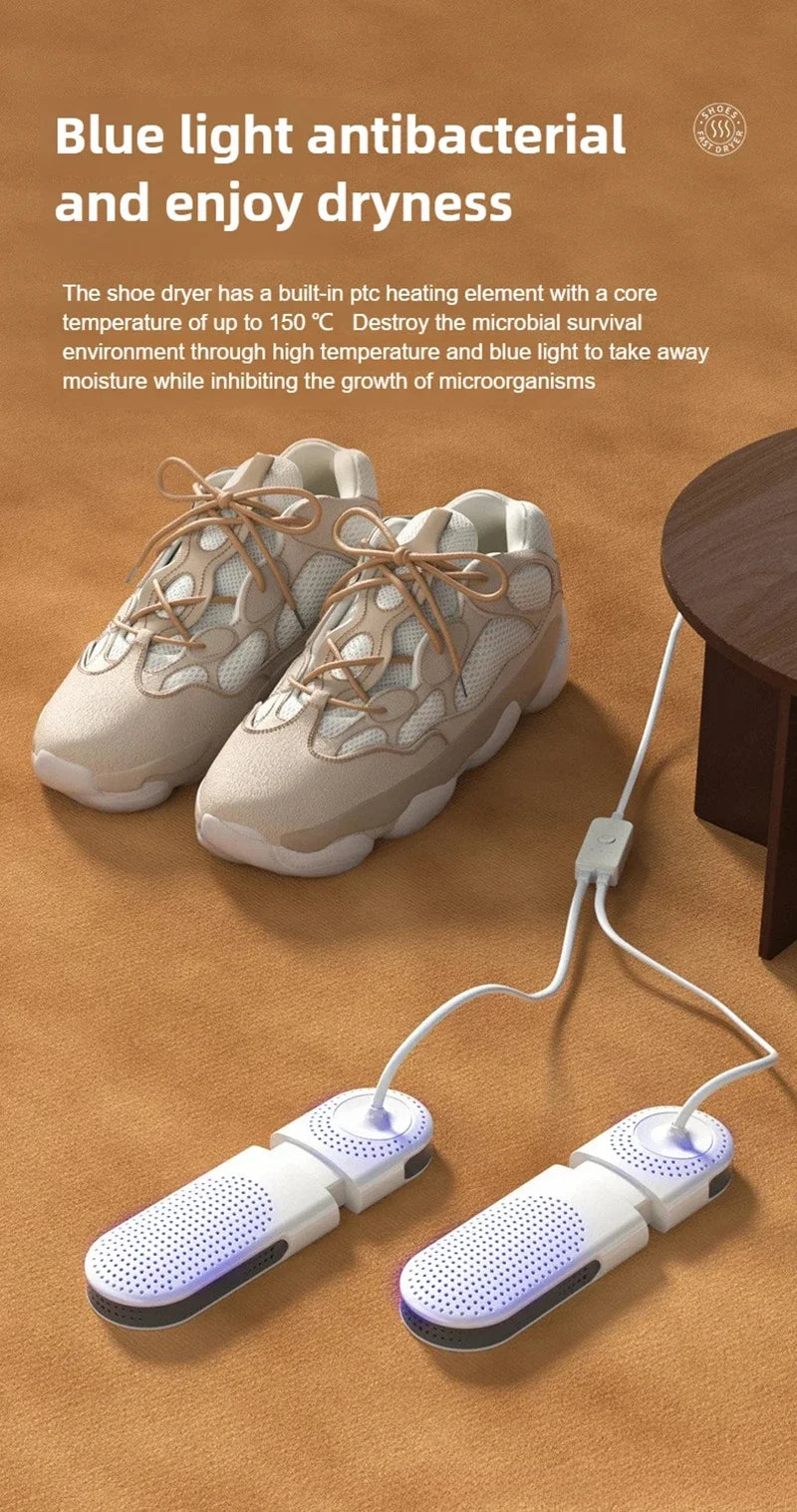Shoe Dryer Household Shoe Dryer Sterilization Dryer Dormitory Shoe Dryer Portable Shoe Dryer Deodorization Rapid Drying 2026